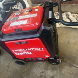 PREDATOR 9500 Watt SUPER QUIET Inverter Generator with CO SECURE