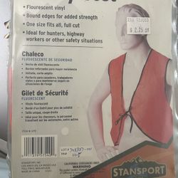 14 Safety Vests Vinyl 