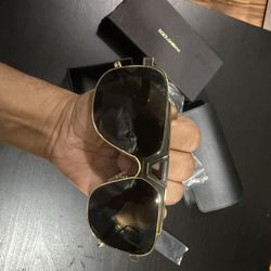 Dolce And Gabbana  Unisex Aviator Sunglasses 