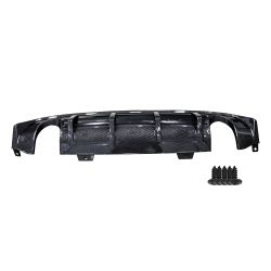 BRAND NEW Honda Civic 2016-2021 4DR SEDAN Rear Bumper Lip Diffuser Splitter Spoiler Carbon Fiber Look