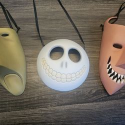 Vintage Nightmare Before Christmas Lock Shock Barrel Ceramic Mask Set – Touchstone