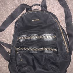 Calvin Klein black women’s Handbag purse/ small backpack