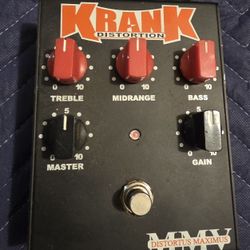 KRANK Distorton Pedal