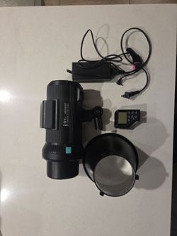 Neewer i6T EX 600W TTL Studio Flash for Canon + Trigger, LCD Damaged