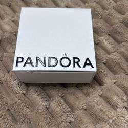 silver pandora necklace with black heart