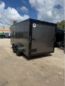 Trailer enclosed 7 x 14 polycore 0.80 it’s 2026
