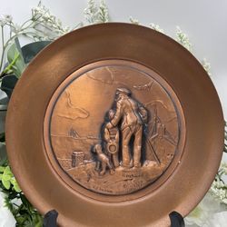 Norman Rockwell “Looking Out to Sea” 1977 – Creative World – Sculpted by Roger Brown – 8” – w/ COA