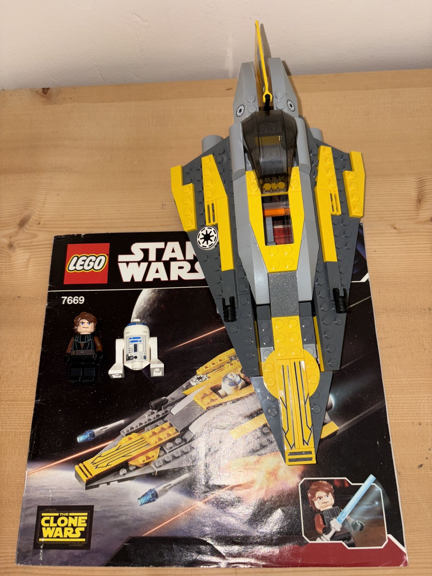 Lego Star Wars Anakin Jedi Starfighter 7669