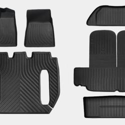 Tesla Model X 2023-2024 Foot Pad Full Set