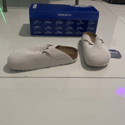 Birkenstock Antique White Size 36