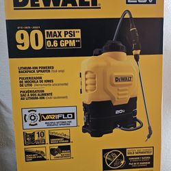 Dewalt 20v Battery Powered Backpack Sprayer