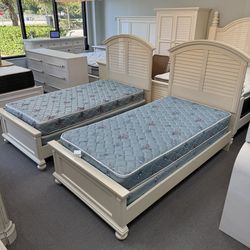 Twin bedroom set (FREE 24H DELIVERY AND SETUP)
