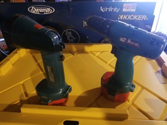 Used Makita drill and flashing