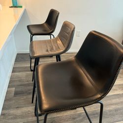 3 Premium Bar Stools