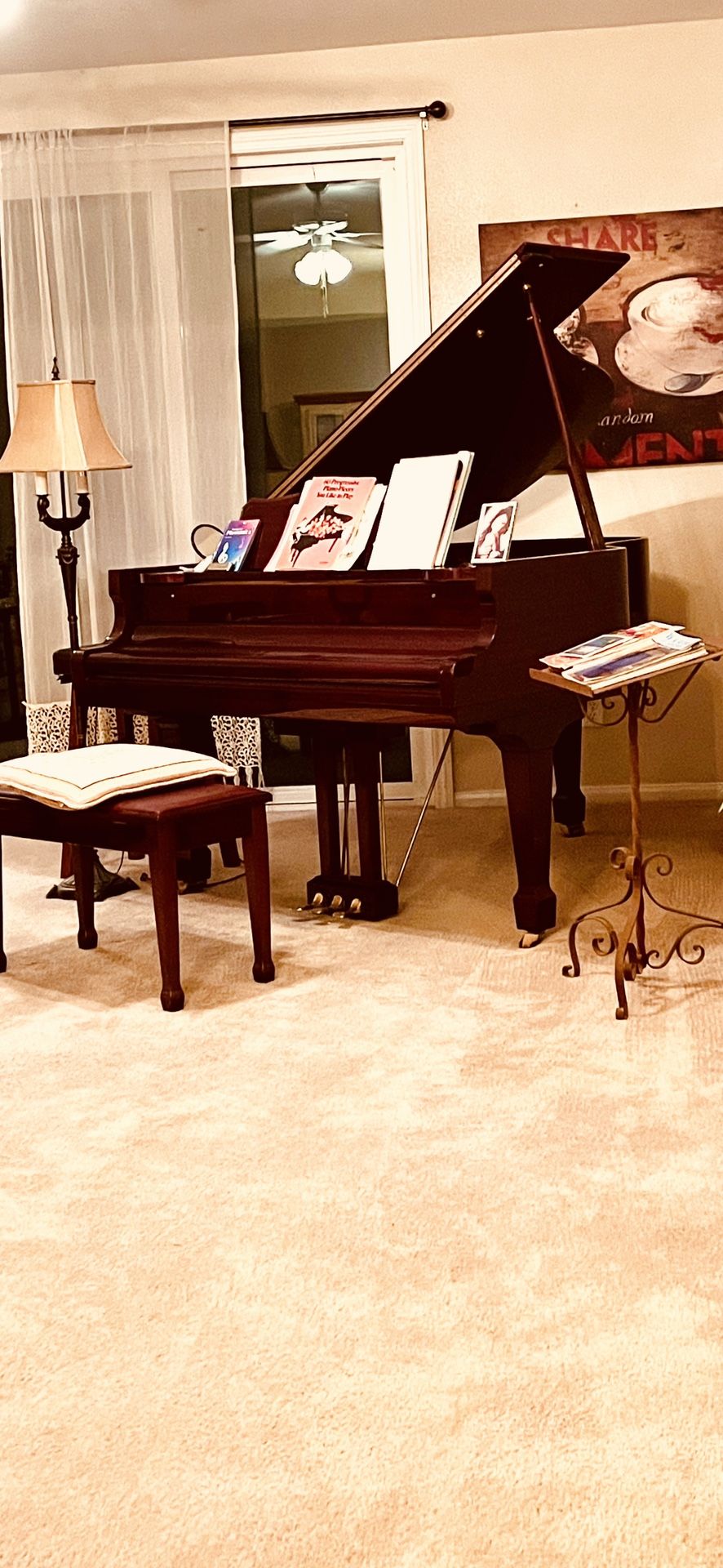 Bernhard Steiner German Made Mahogany Grand Piano BG 510 KJKIG0211