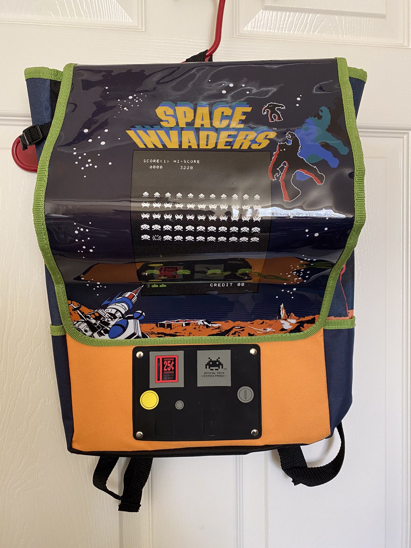 Space Invaders Arcade Backpack
