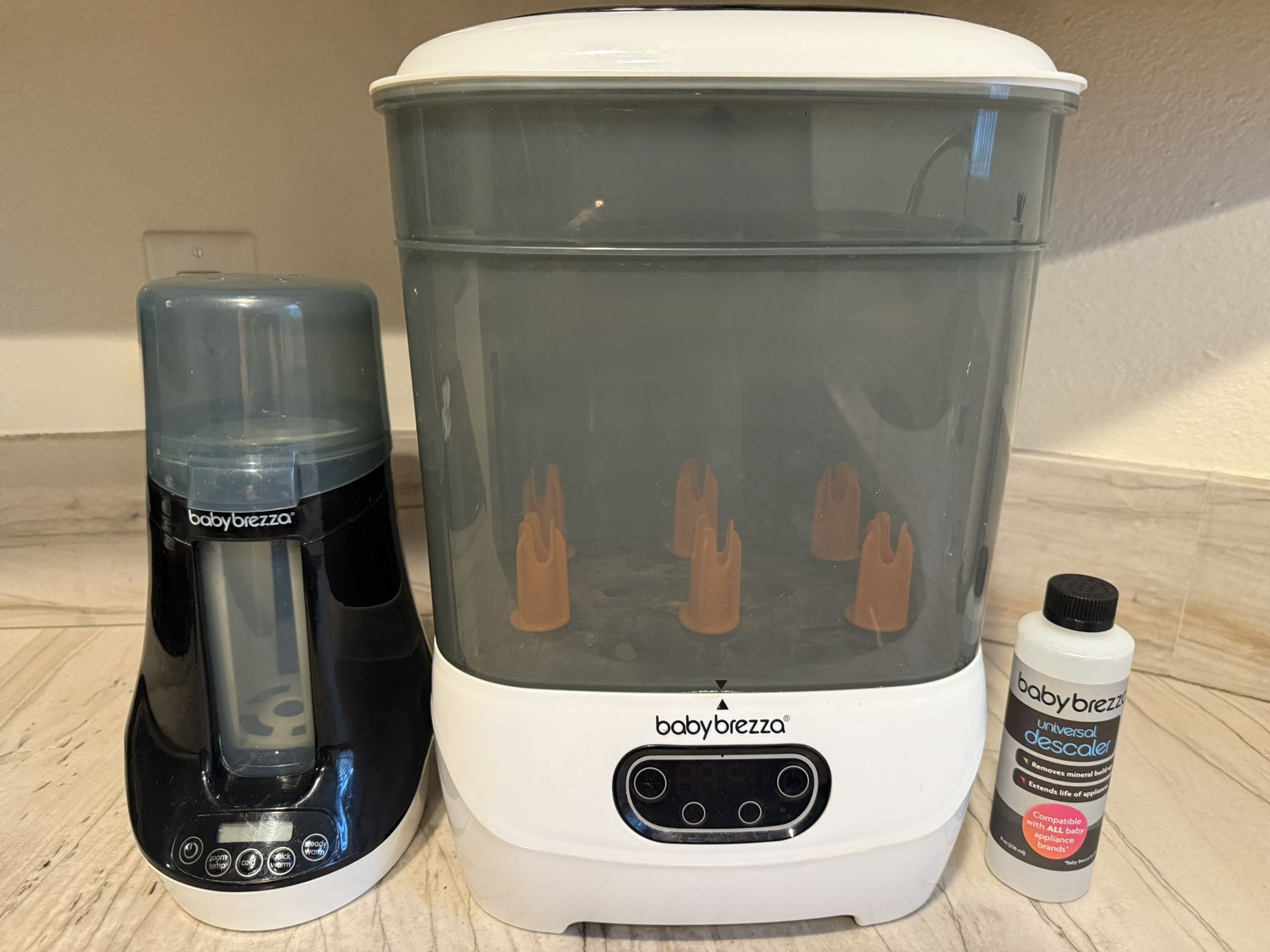 Baby Brezza Bottle Warmer & Bottle Sanitizing Bundle