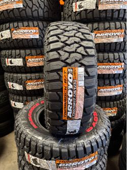 285/70/17 RT Arroyo new tires mounted and balanced included