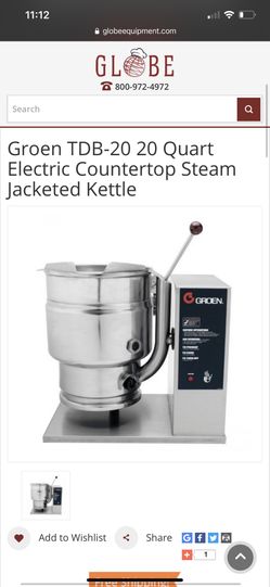Steam kettle
