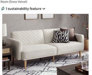 Upholstered Sofa couch/bed