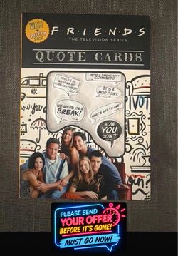 F•r•i•e•n•d•s Quote Cards & Stickers!