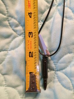 Bullet necklace