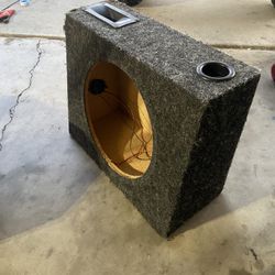 12” subwoofer box for a single cab