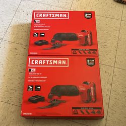 CRAFTSMAN CMCE500D1 Variable Speed Oscillating Multi-Tool Kit Battery Includ NEW