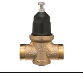 Wilkins 1" inch pressure reducing valve  double connection