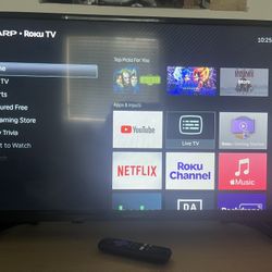 32 inch Sharp Roku Tv 