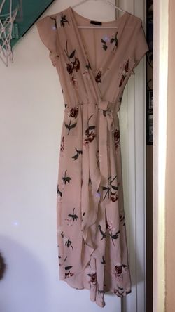 Blush long dress