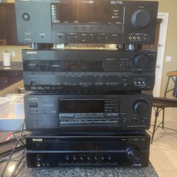 For Sale 4 Audio Recivers  ( All 4 For $200!! Firm))