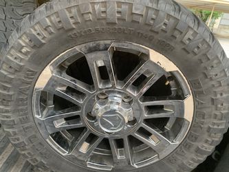 4 Off Road tires, rims and lugs