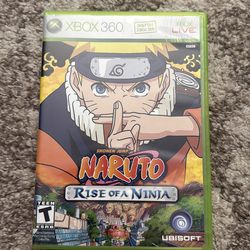 Naruto rise of a ninja for xbox 360