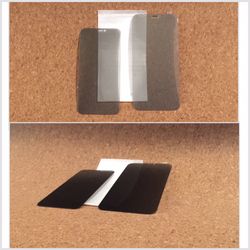 2 iPhone privacy screen tempered glass protectors 
