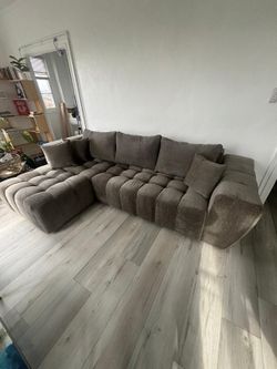 Brand New Grey Sectional Couch