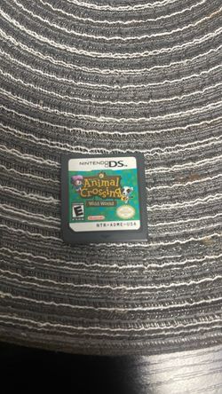Nintendo Ds animal crossing wild world