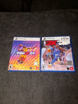 NBA 2K26 + NBA 2K24 PS5 Games