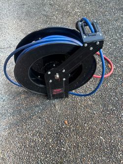 Retractable Air Hose Reel with hose