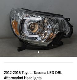 12-15 Toyota Tacoma LED Projector Headlights 