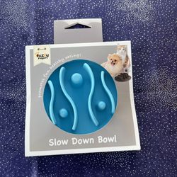 Fuzzy Fusion Slow Down Bowl For Dogs Cats 🐈 🐕 