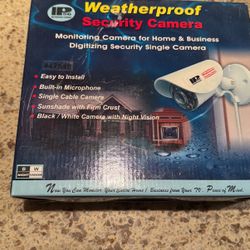 Weatherproof Security Camera New