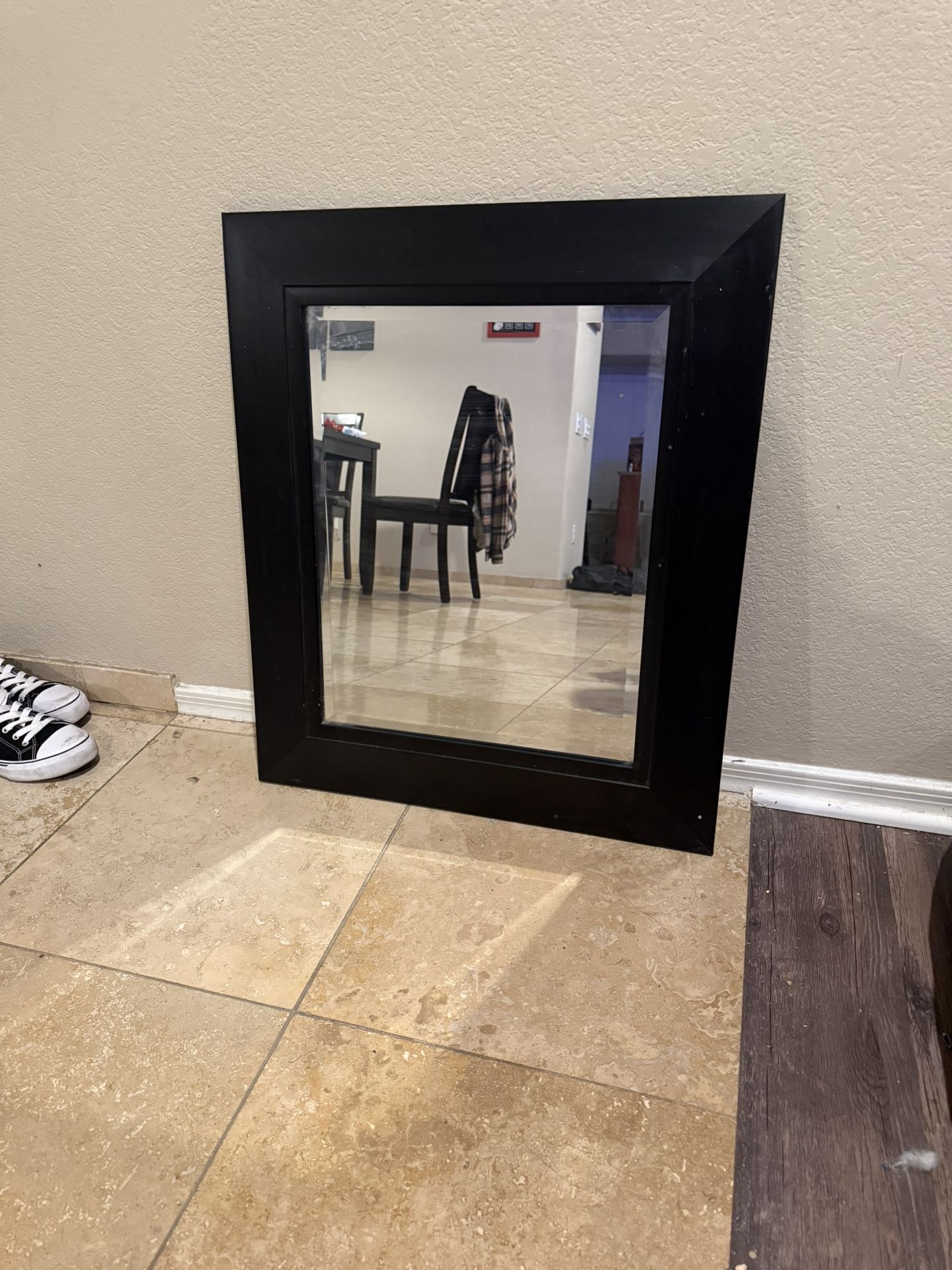 Black Framed Mirror