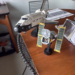 Lego Space Shuttle And Hubble Telescope 
