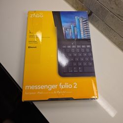 ZAGG Messenger Folio 2 Stand/keyboard New
