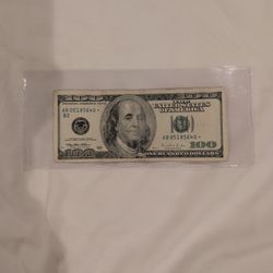 $100 Star Note - Cerculated 