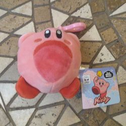 Brand New Kirby Clip On Plush