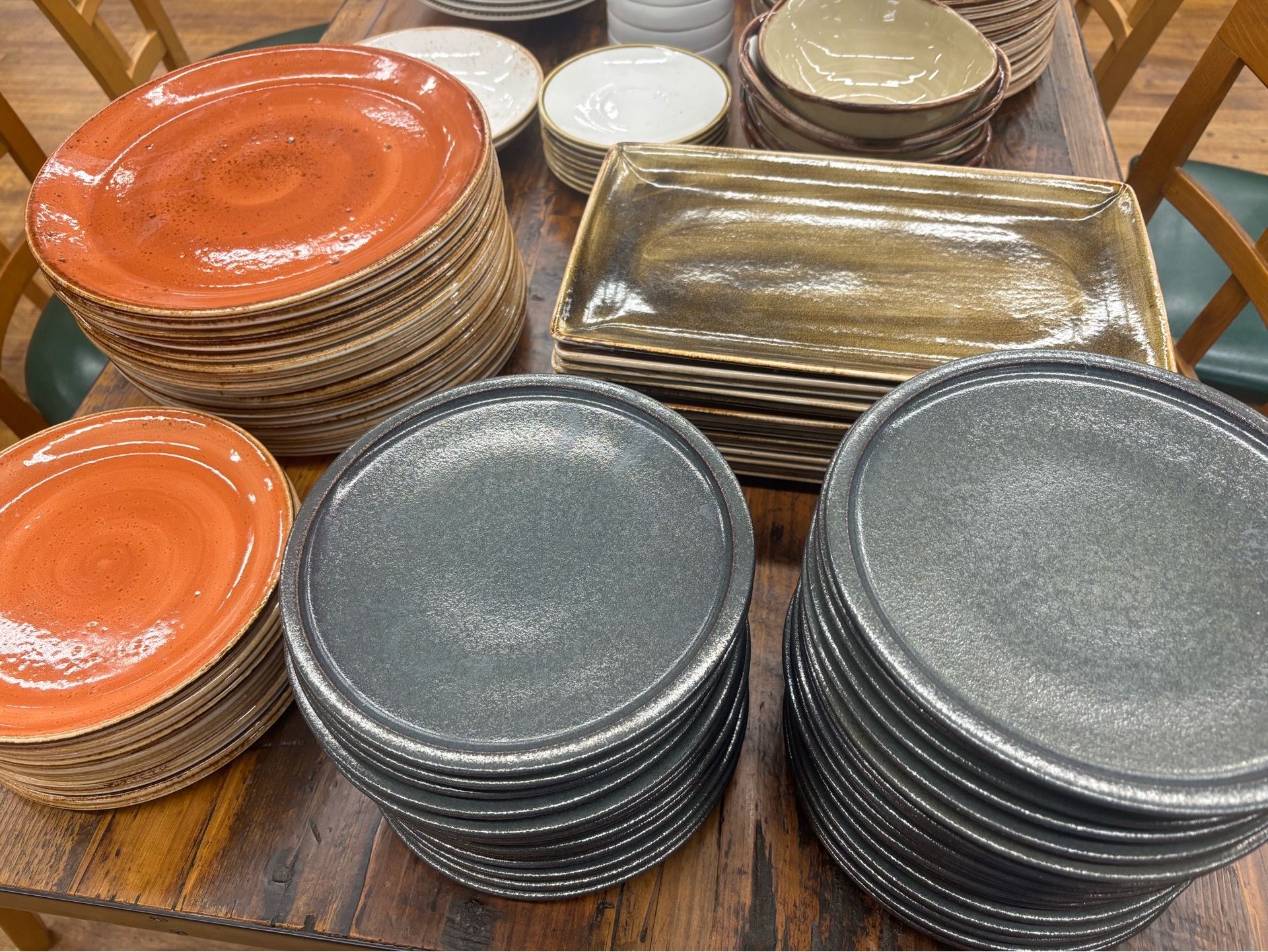 Upscale dish-ware