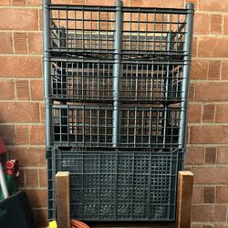 Moving Storage Containers Boxes Milk Crates