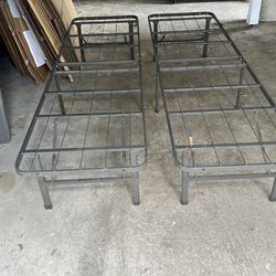 Twin  Foldable Metal Bed Frame 